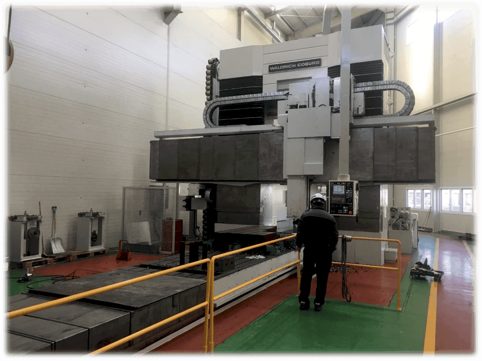 Front view of WALDRICH COBURG 14-10FP150NC  machine