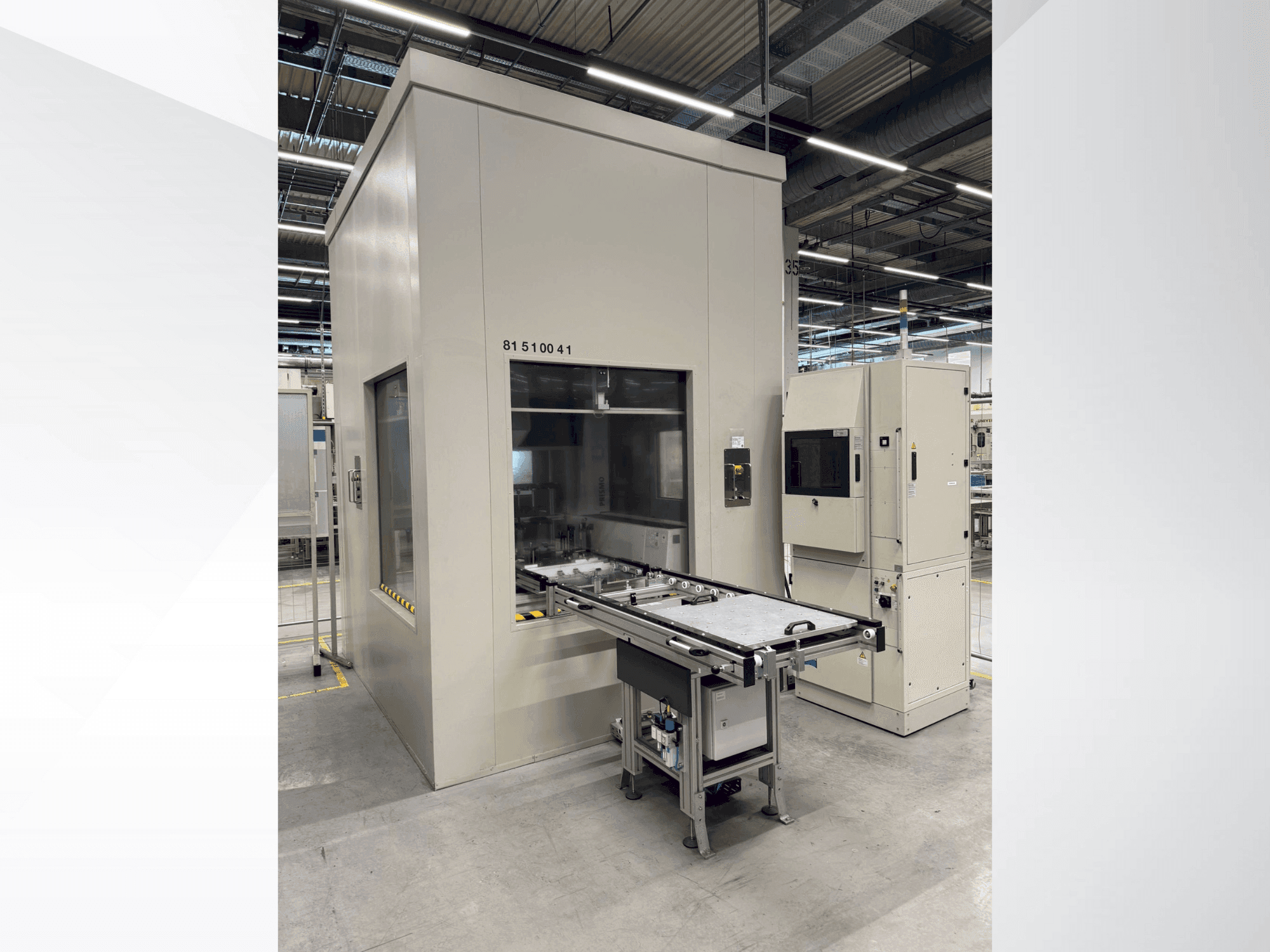 Front view of HOFMANN CVK11-BH4  machine