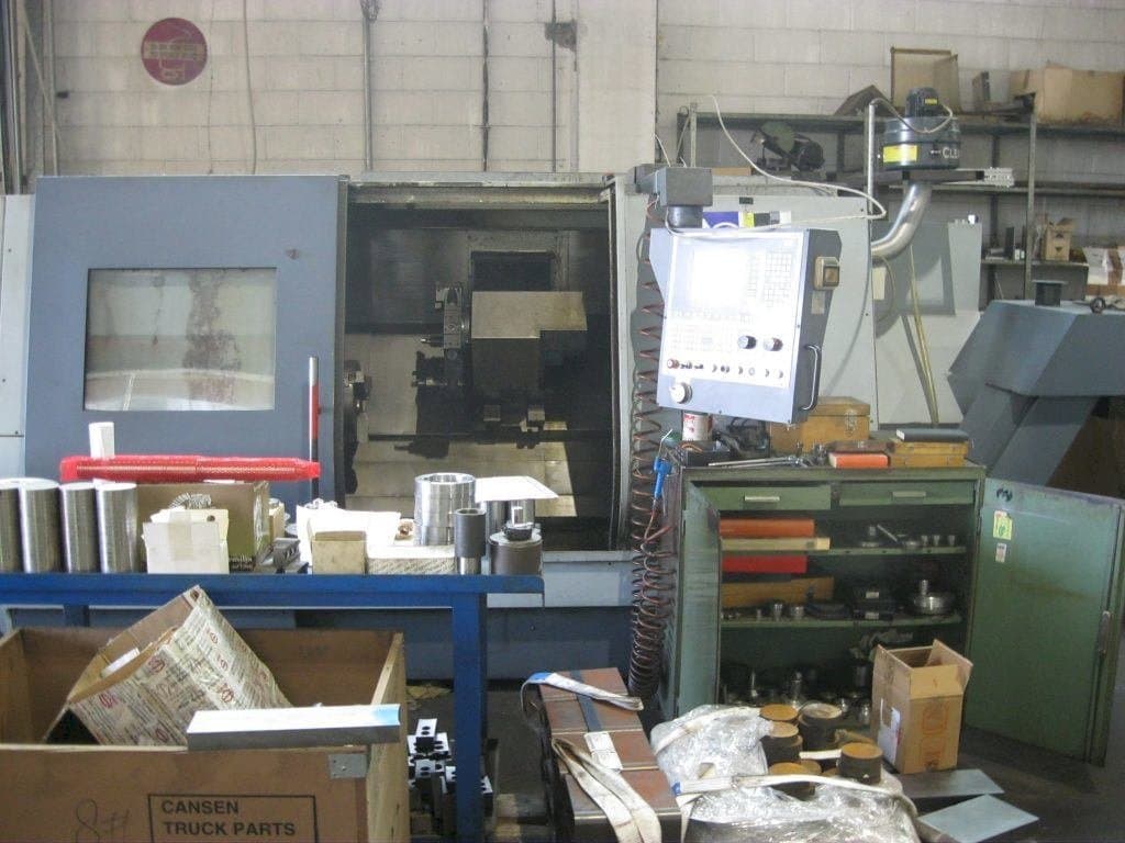 Front view of EMCO PADOVANI 500 machine