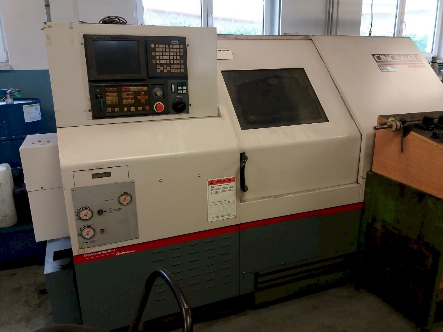 Front view of Cincinnati HAWK-200M  machine