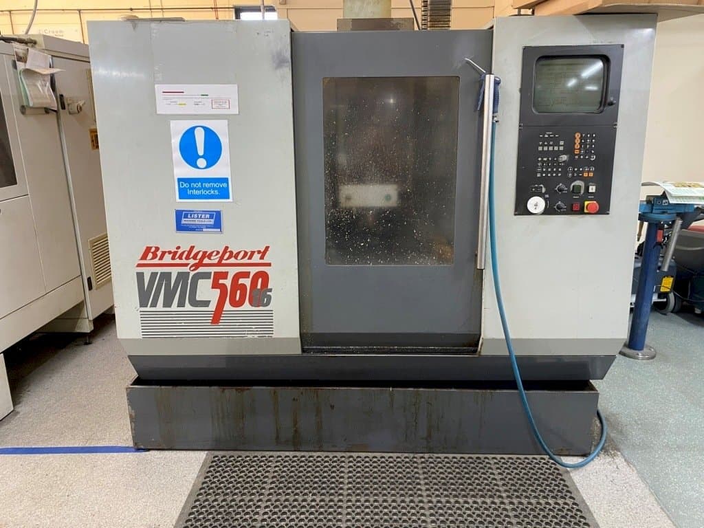 Front view of Bridgeport VMC 560/16 machine