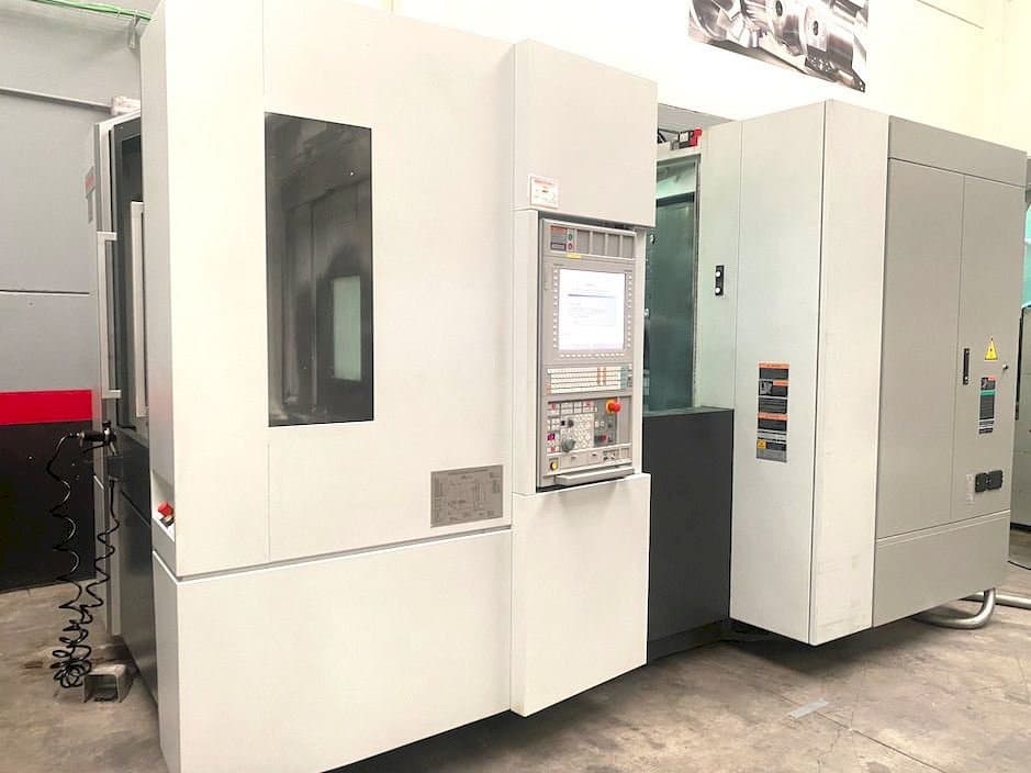 Front view of MORI SEIKI NH 5000 DCG machine