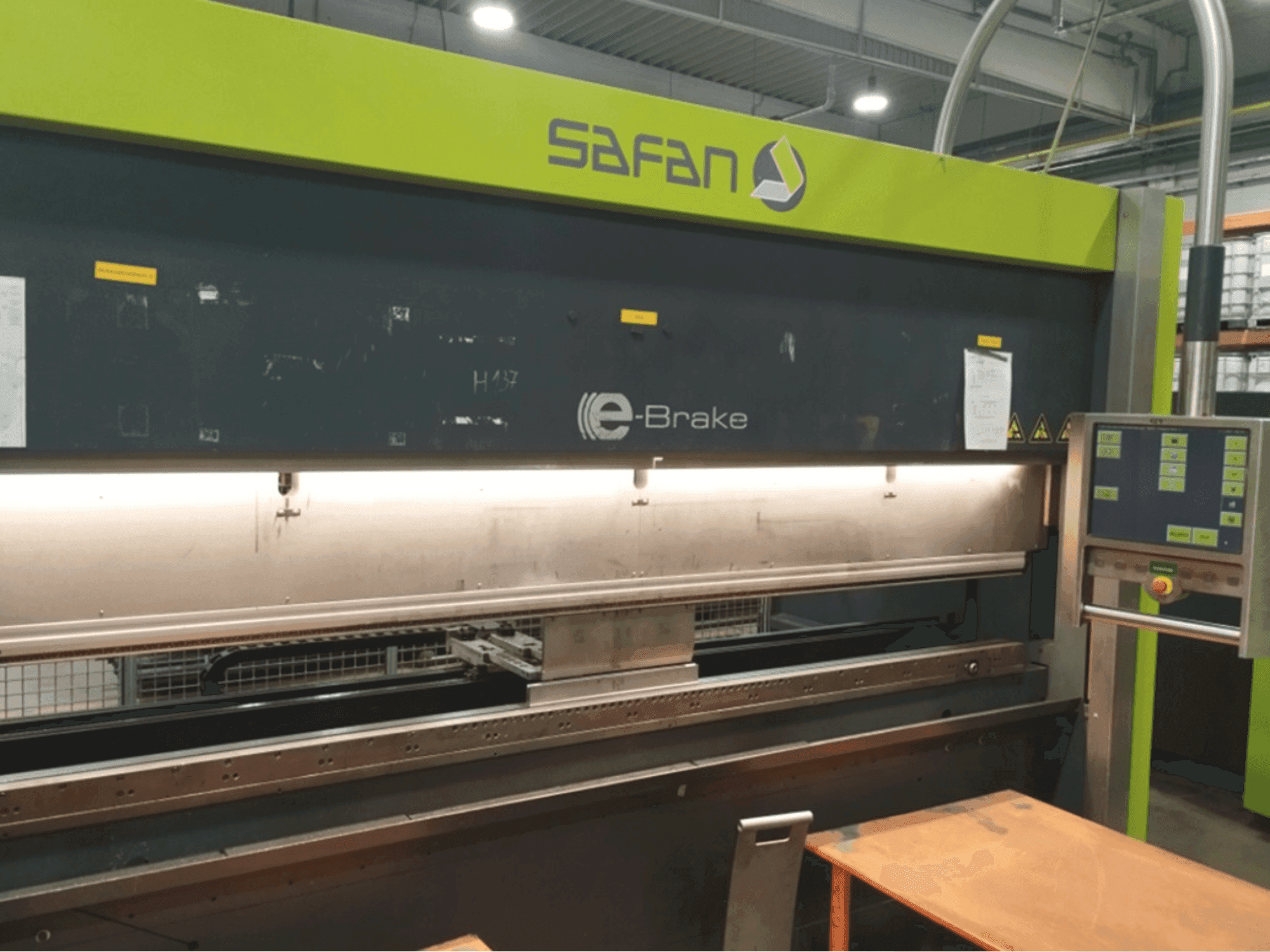 Front view of Safan SAFAN E-BRAKE 100-3100 machine
