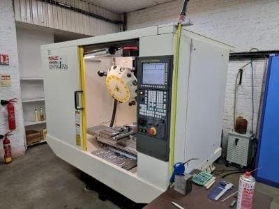 Right side view of FANUC ROBODRILL α-T14iFib machine