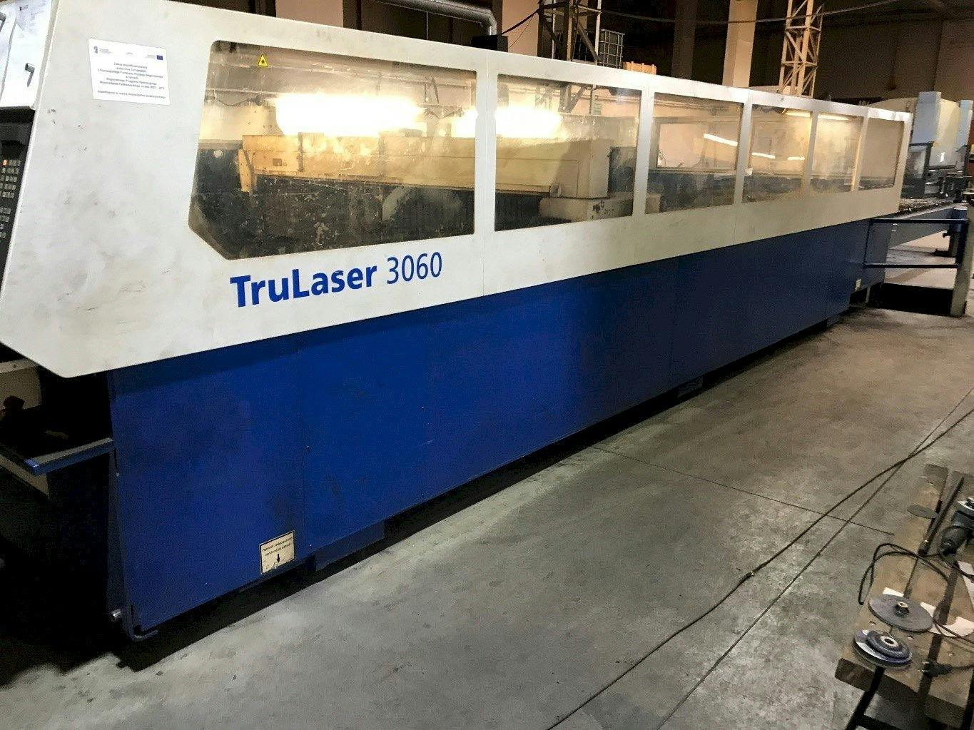Front view of Trumpf Trulaser 3060  machine