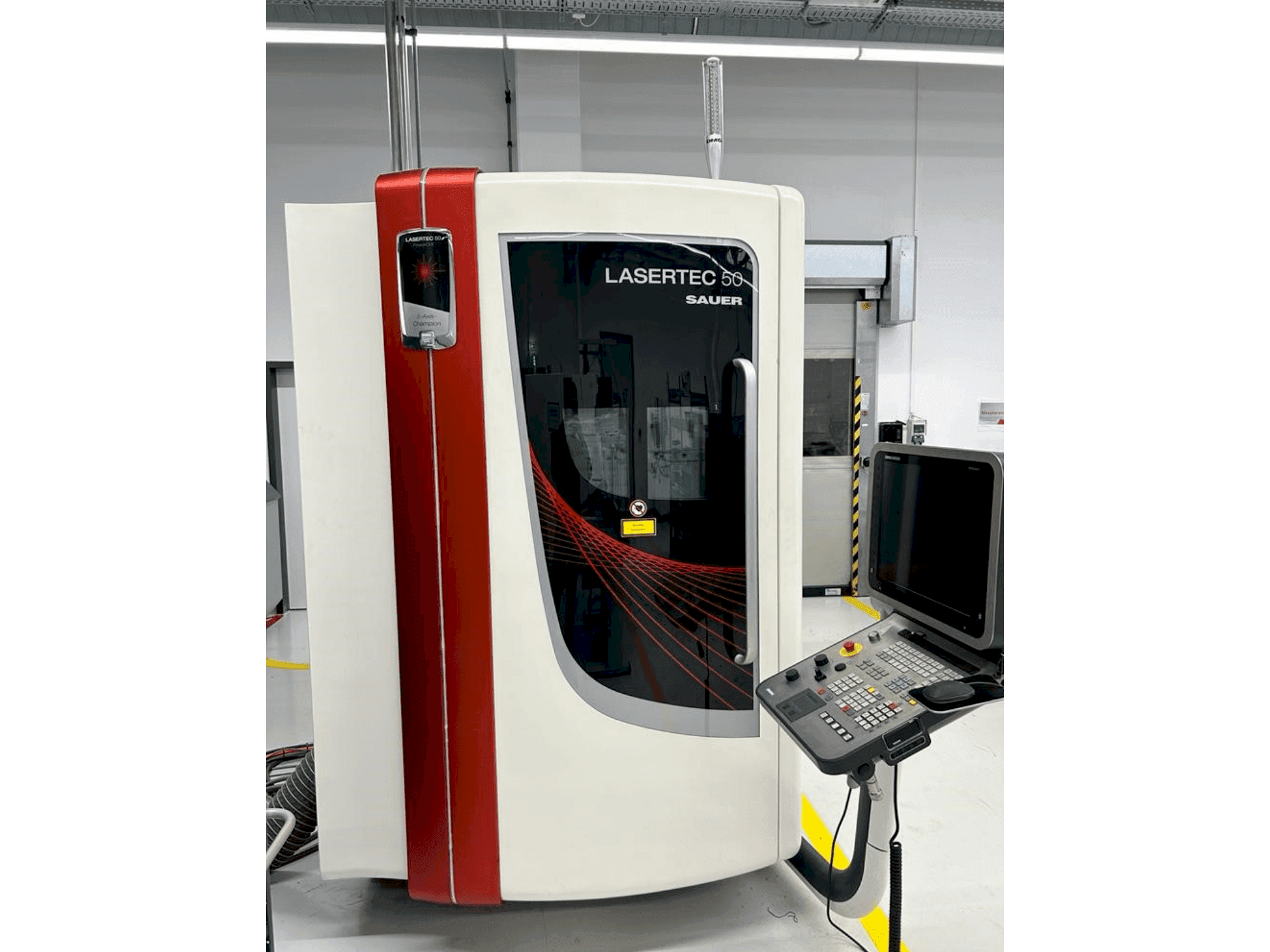 Front view of DMG SAUER  LASERTEC 50  machine