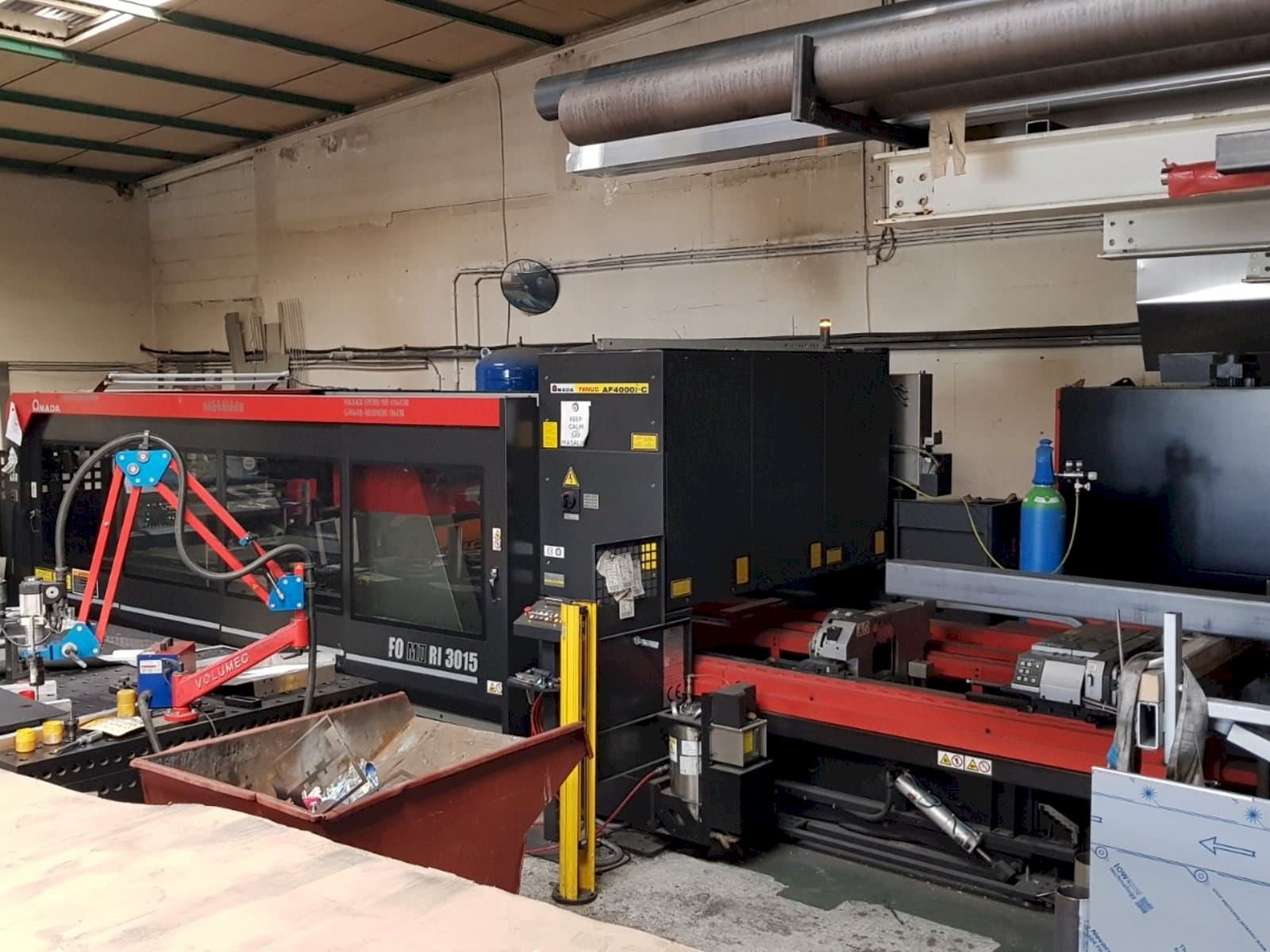 Front view of AMADA FO M2 3015 RI  machine