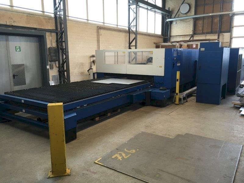 Front view of Trumpf TLF 4000 Turbo machine