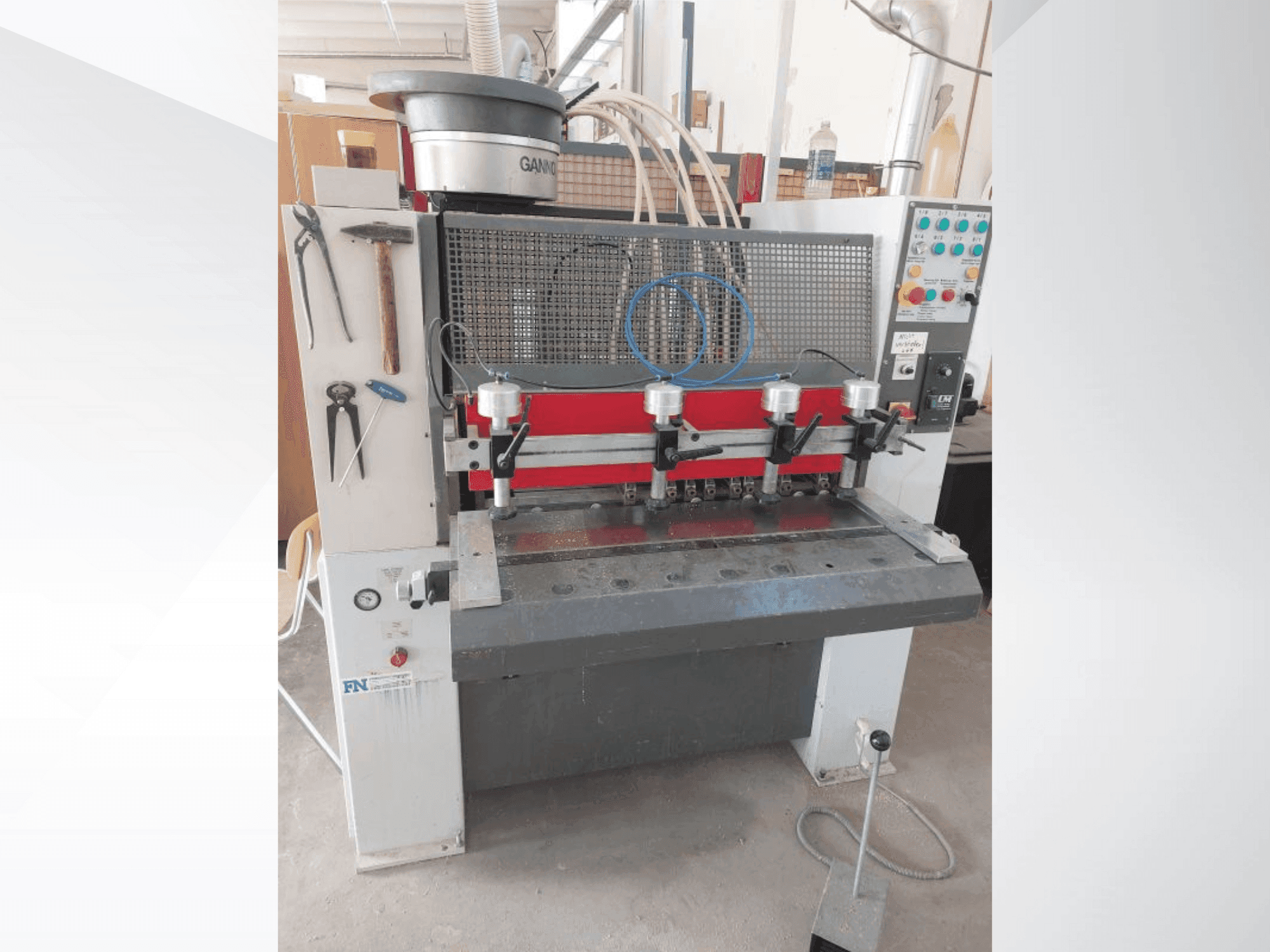 Front view of GANNOMAT Elite 25  machine