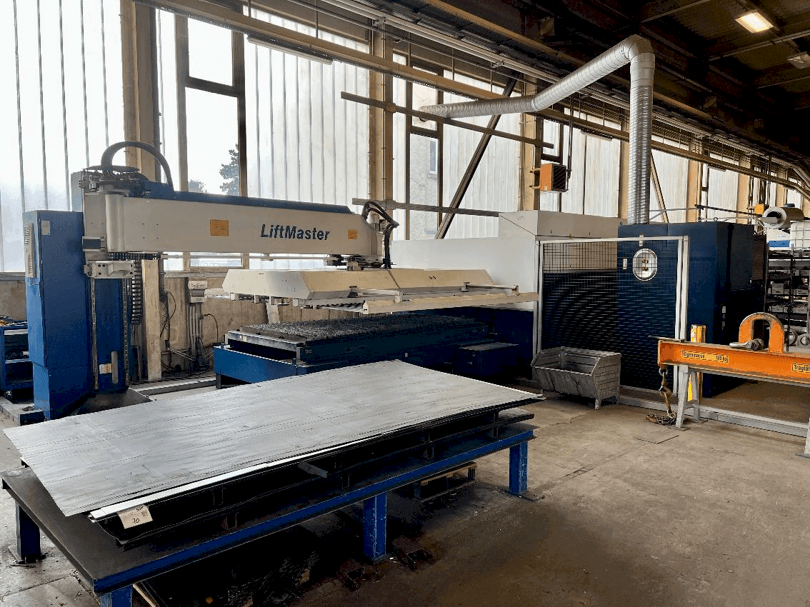 Front view of TRUMPF TruLaser 3030 Fiber  machine