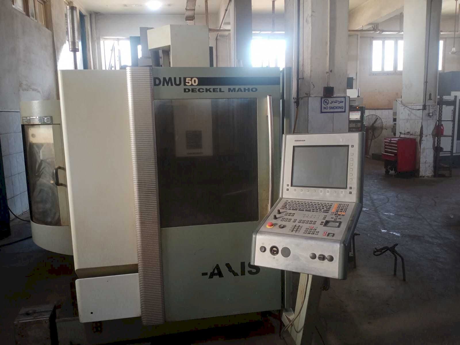 Front view of DECKEL MAHO DMU 50  machine