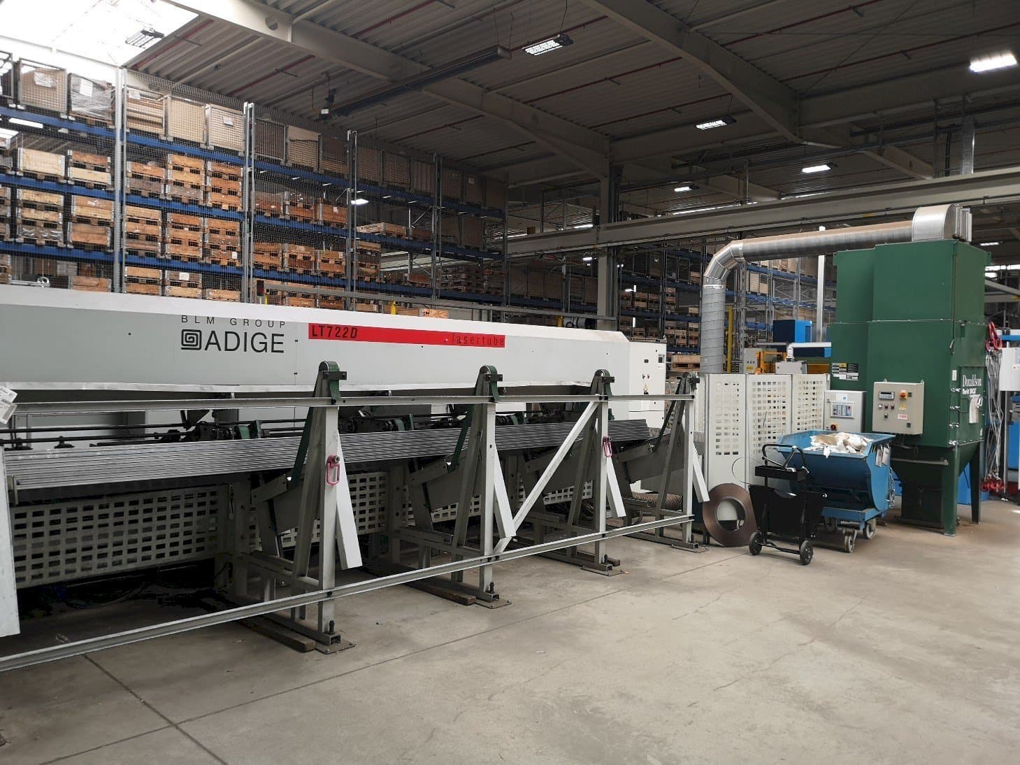 Left view of BLM ADIGE LT 722 machine