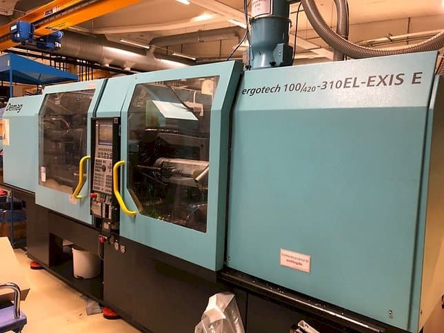 Front view of DEMAG Ergotech 100/420 - 310 EL-EXIS E machine