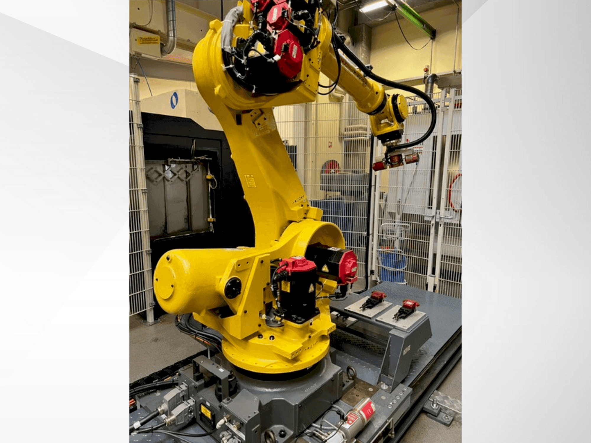 Front view of EROWA Automation System machine