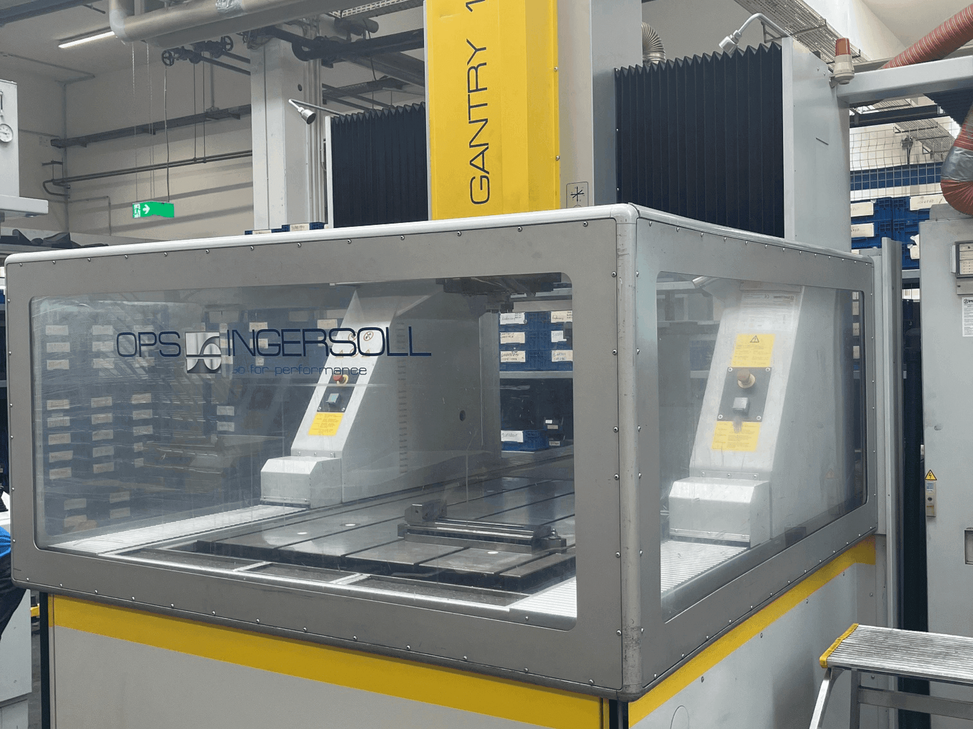 Front view of OPS INGERSOLL Gantry 1200  machine