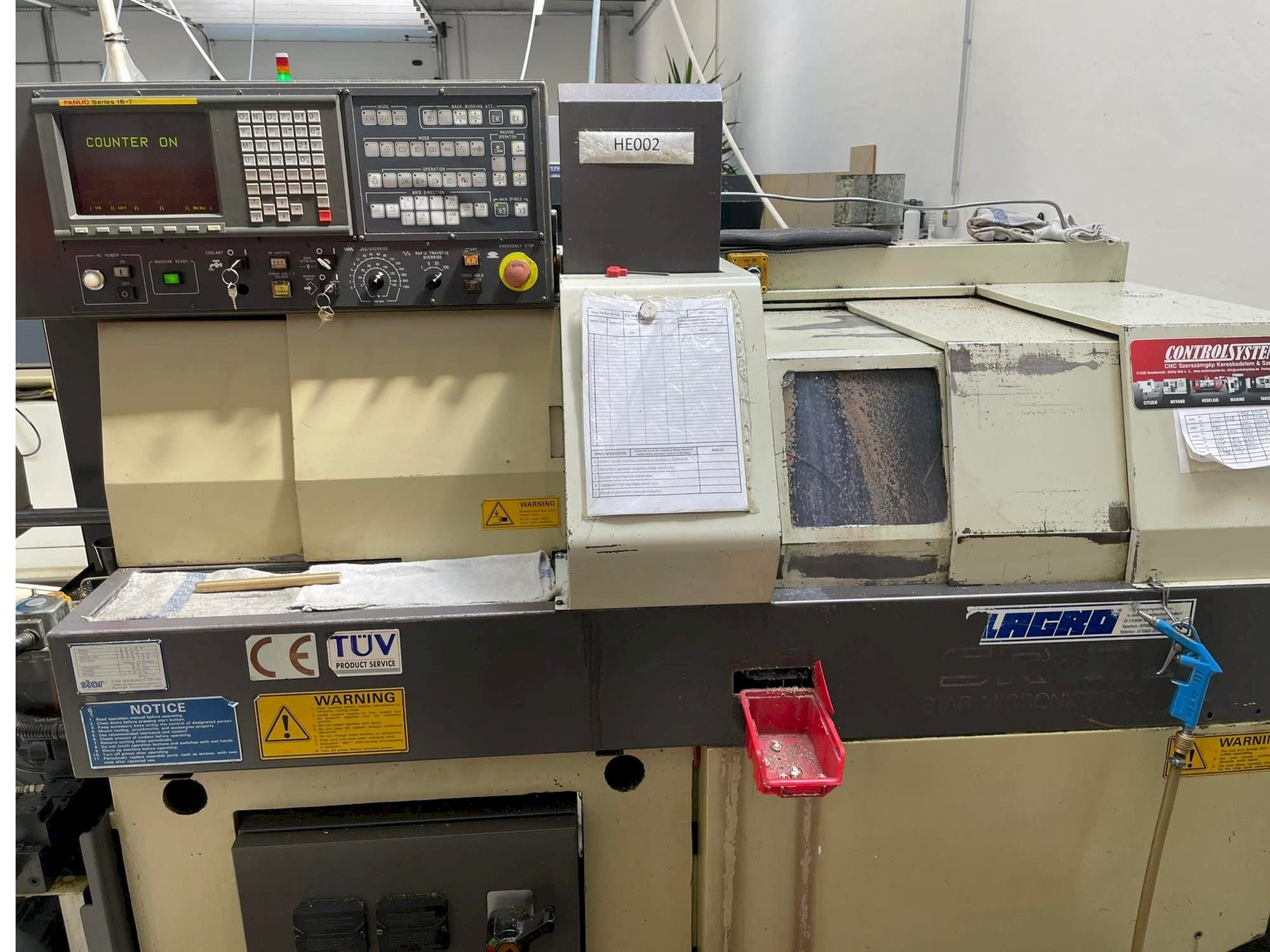 Front view of Star SR20 machine