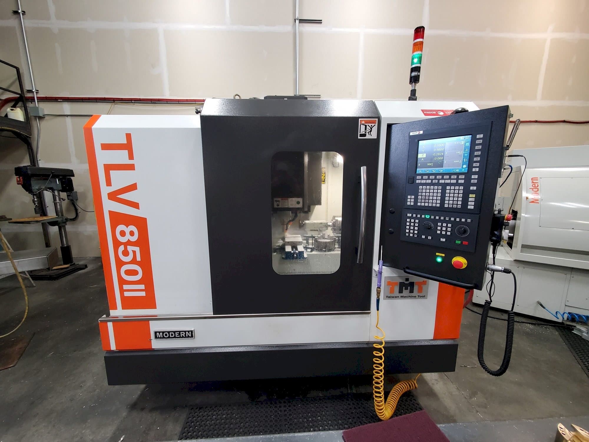 Front view of Modern TLV-85011 machine