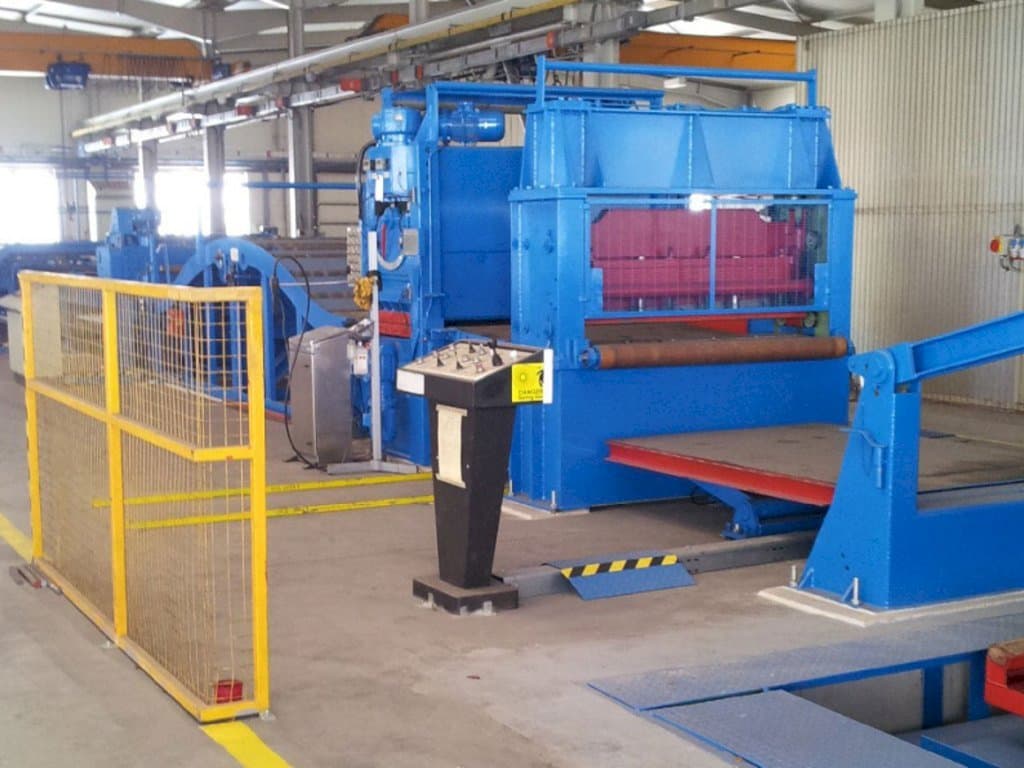 Front view of Sacma SP4A machine