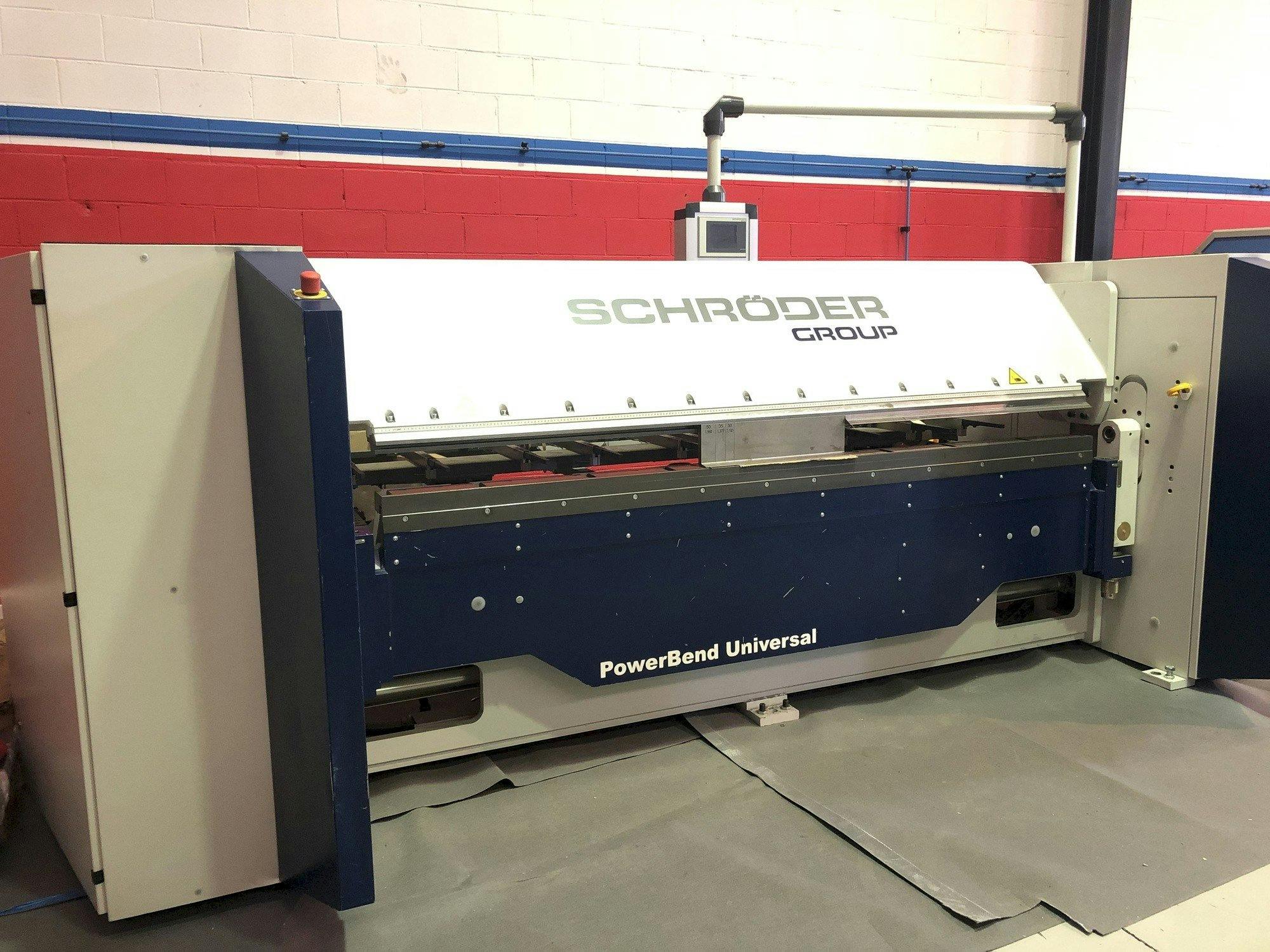 Front view of Schröder PBU 2500x4 (2016)  machine