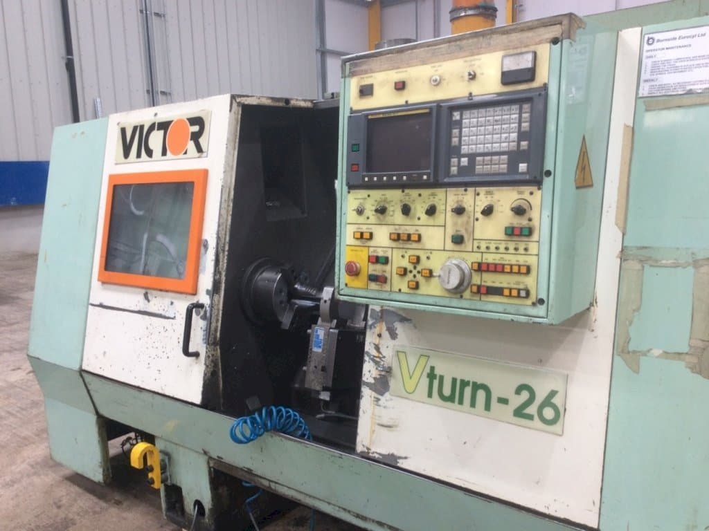 Front view of Victor V Turn-26 machine