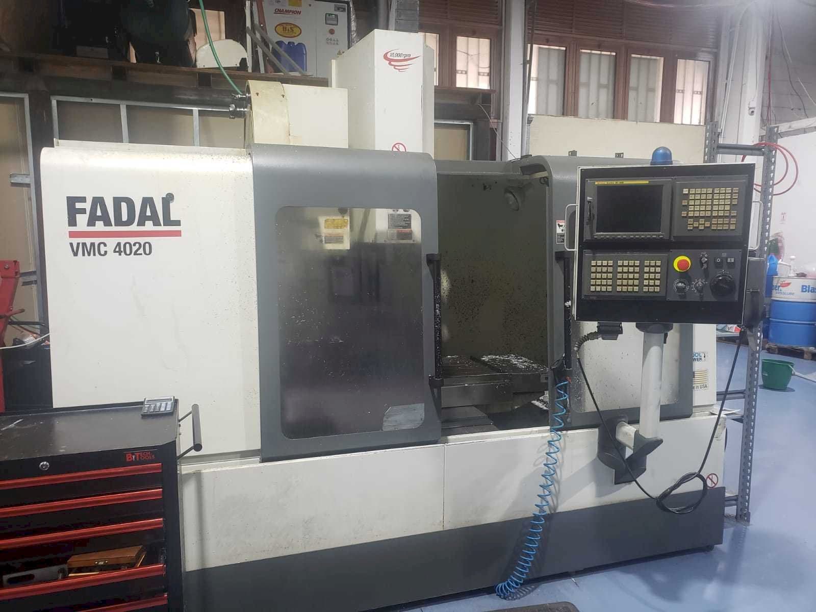 Front view of FADAL VMC 4020 HT  machine