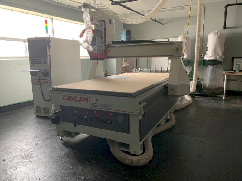 Front view of CanCam B2-48 ATC machine