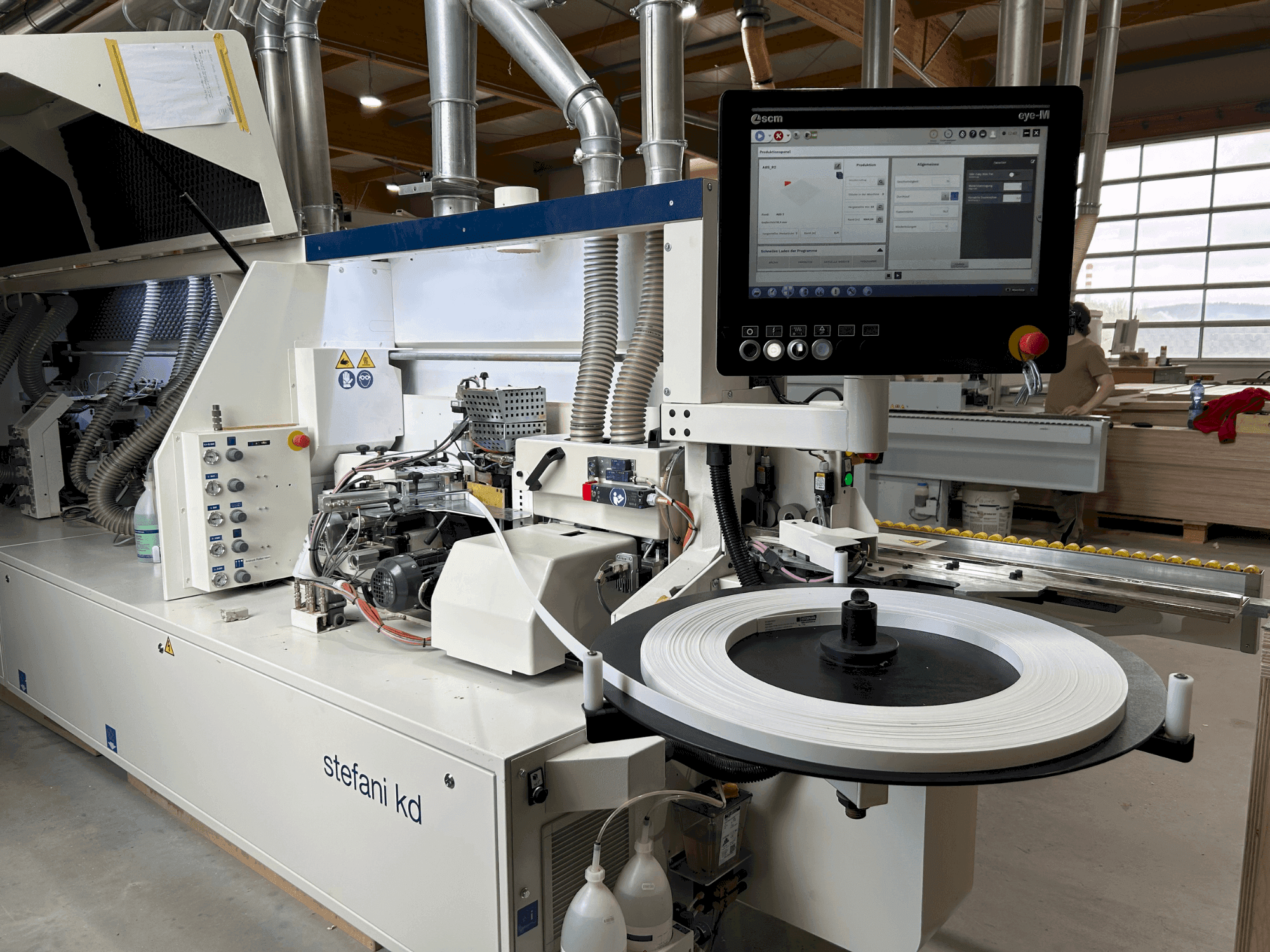 Front view of SCM Stefani kd hp  machine