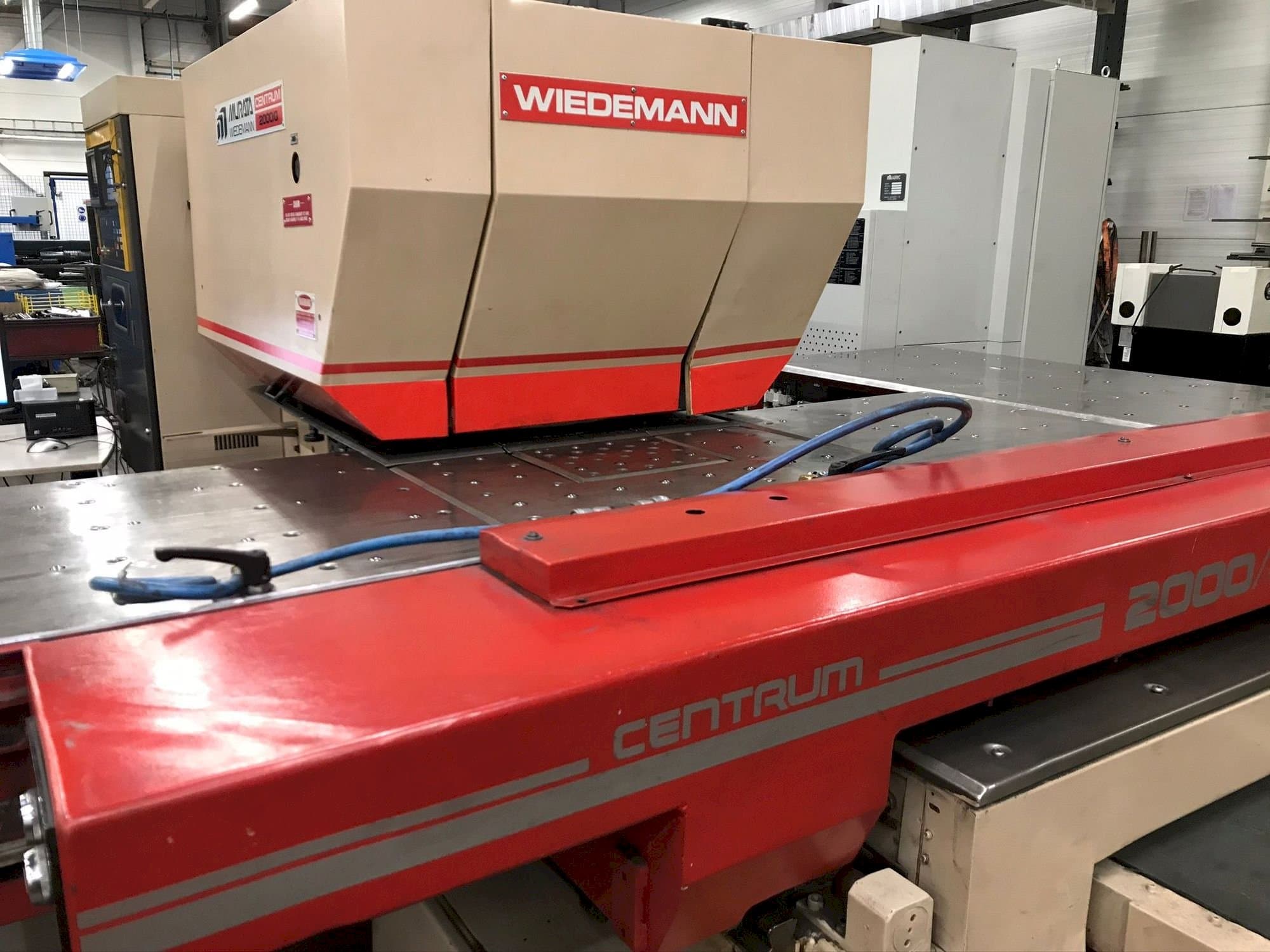 Front view of MURATA Wiedemann 2000/Q machine