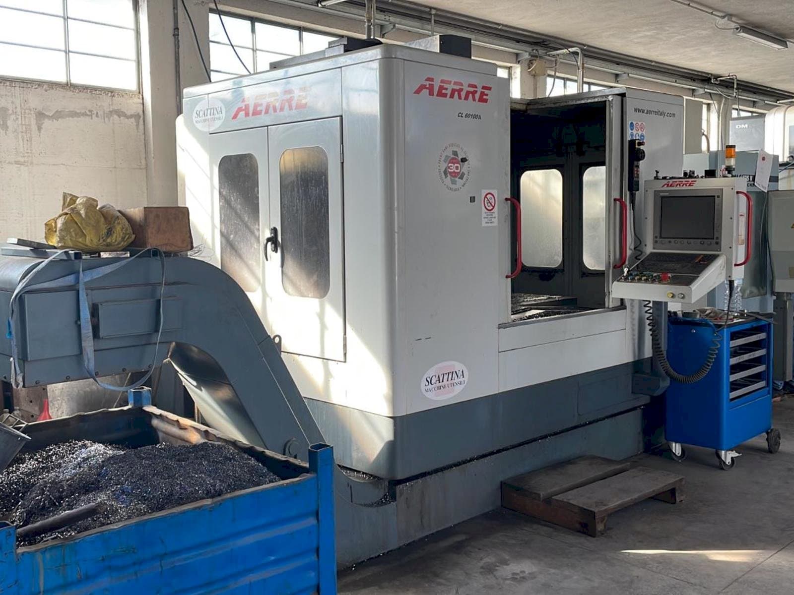 Front view of AERRE CL60 100A machine