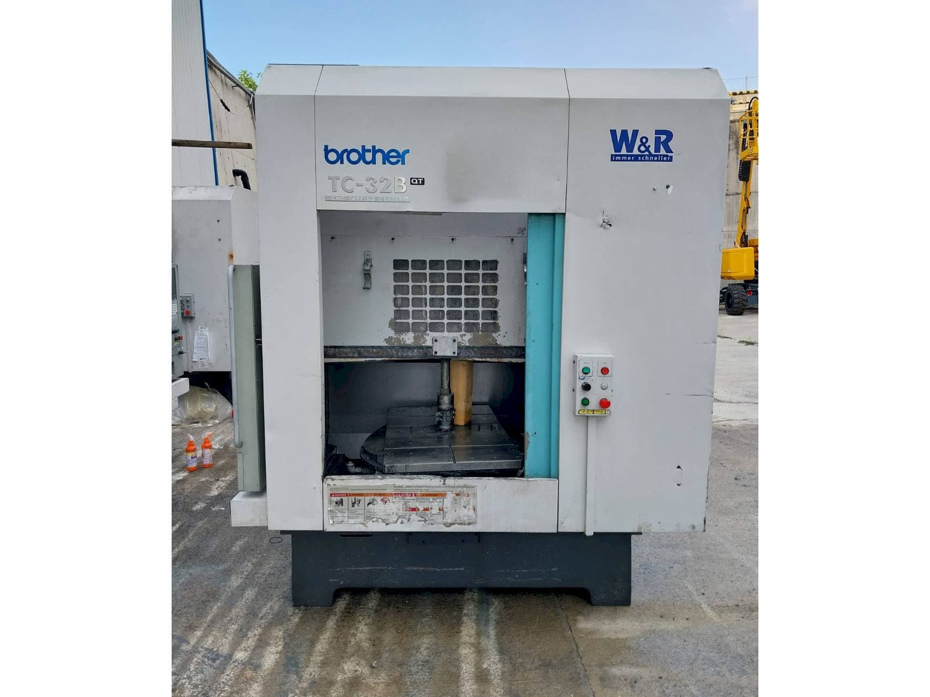 Front view of Brother TC 32 B-QT machine