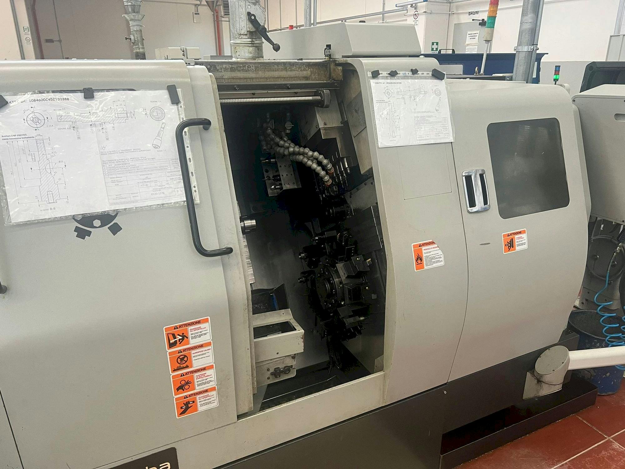 Front view of Hanwha STL 38 H  machine