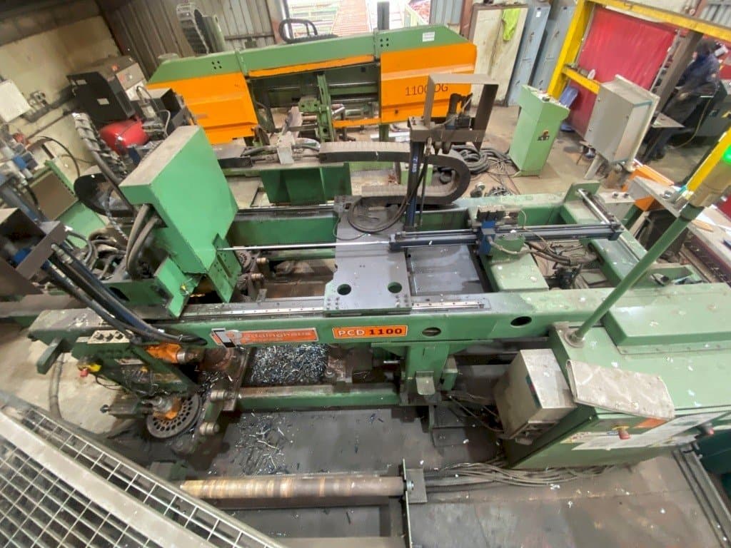 Front view of Peddinghaus PCD 1100 machine