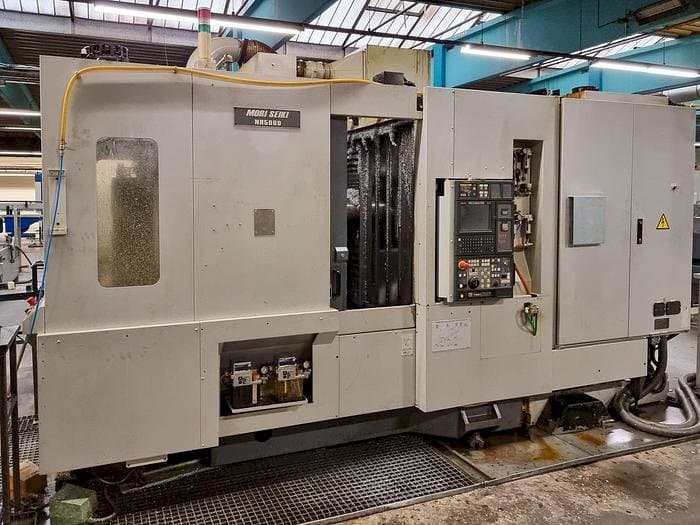 Front view of MORI SEIKI NH-5000 machine