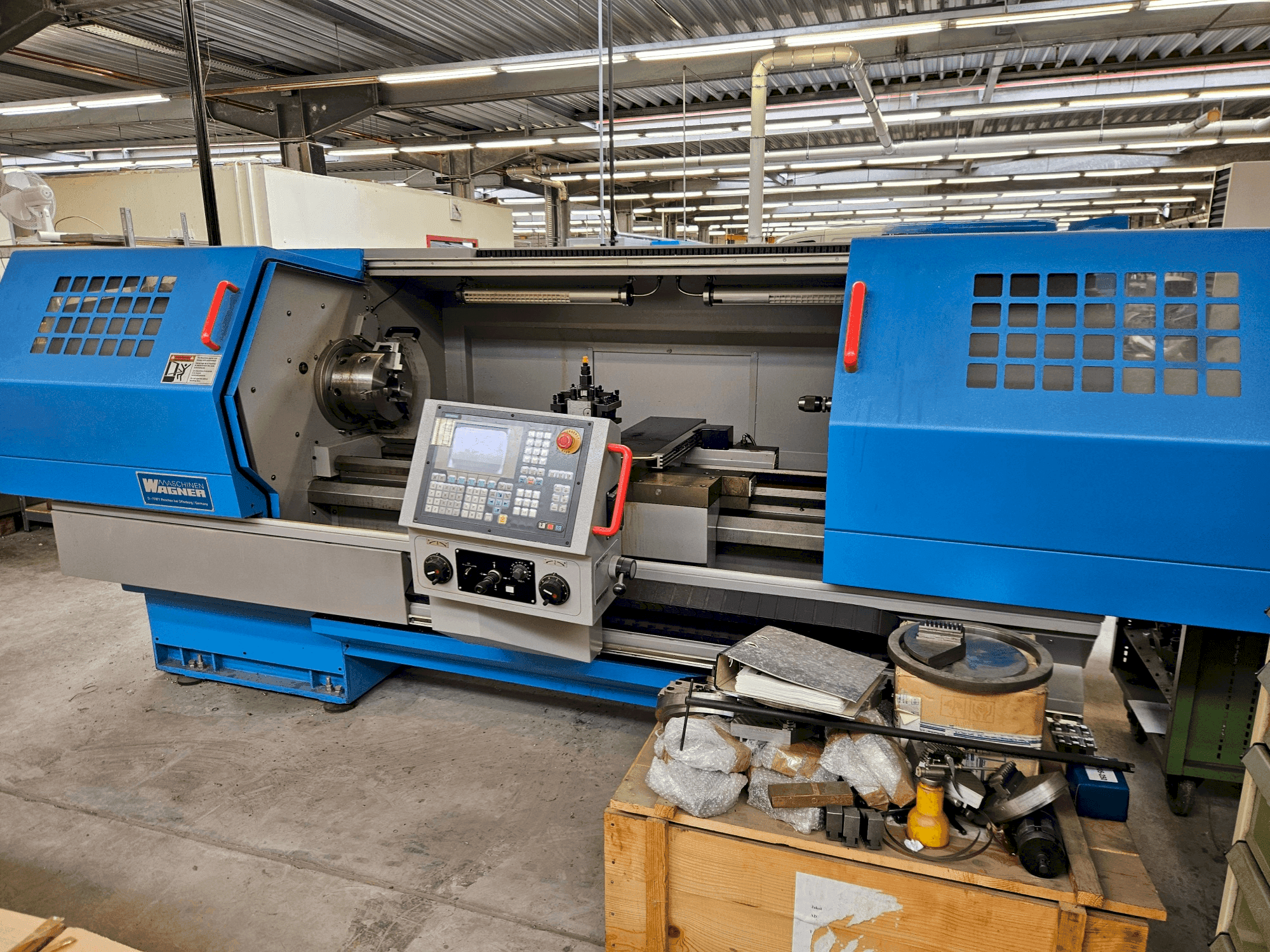 Front view of WAGNER WDE 500  machine