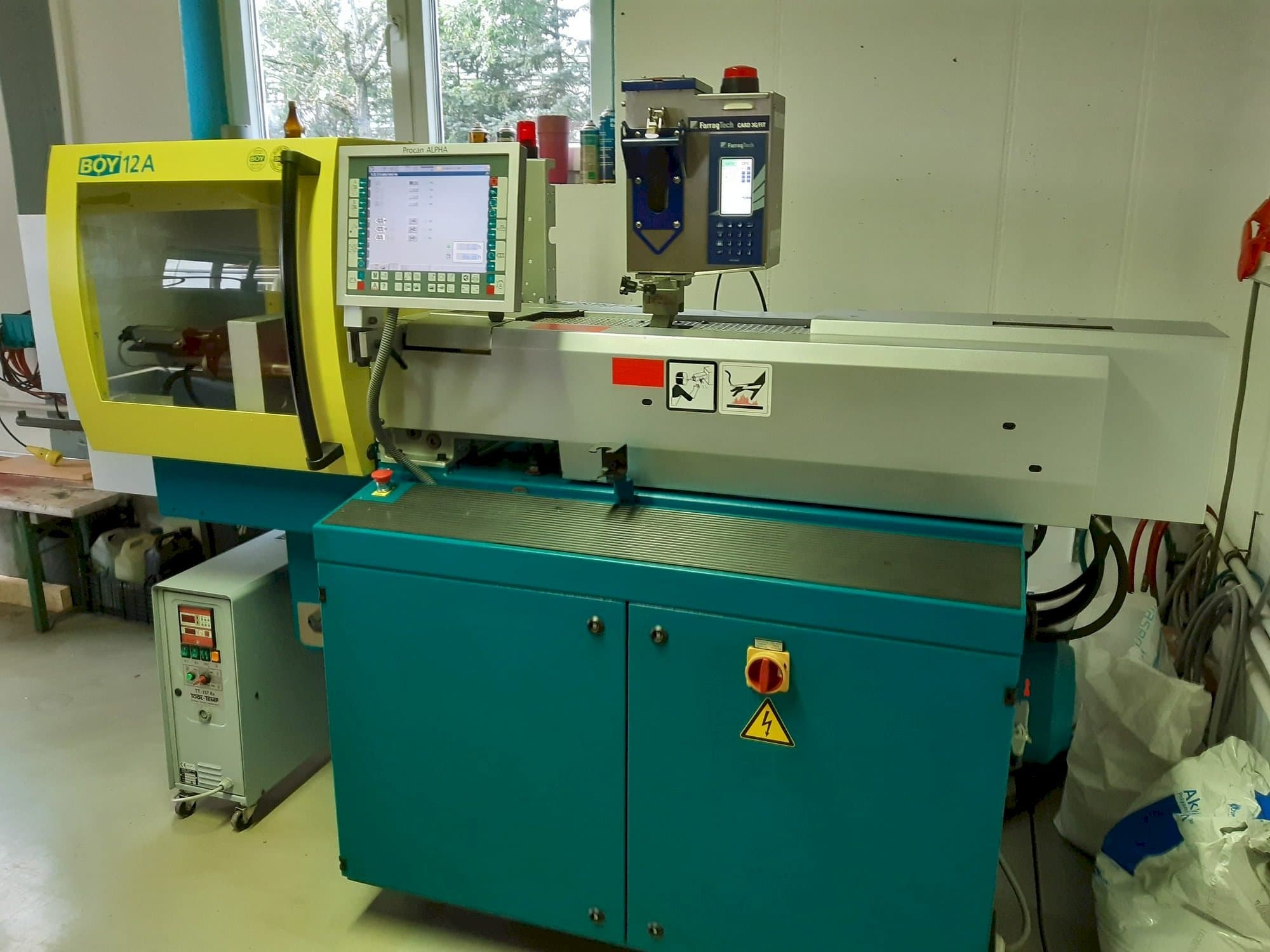 Front view of BOY 12A  machine