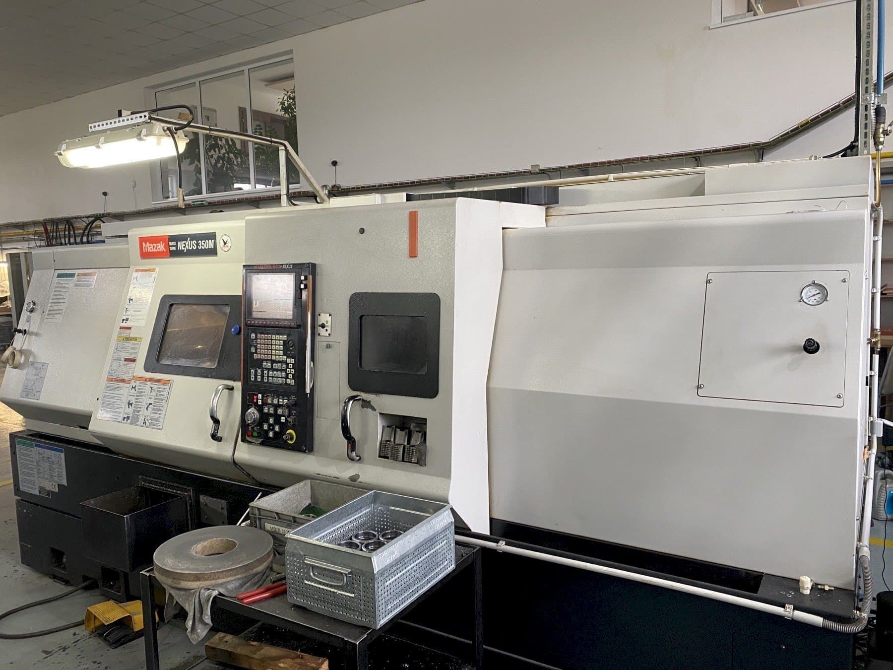 Front view of Mazak QUICKTURN Nexus 350M machine