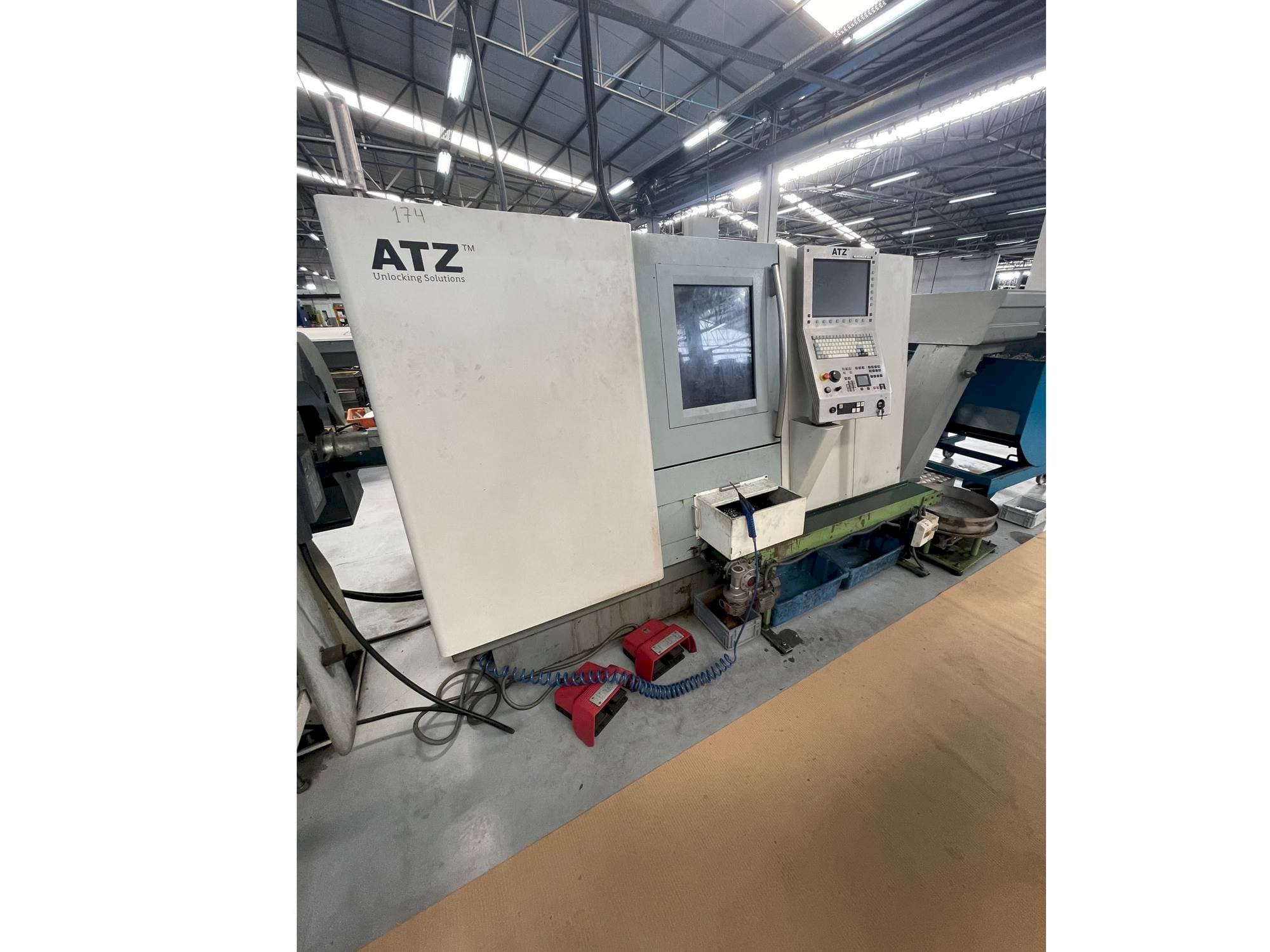 Front view of Gildemeister CTX 310 V6  machine