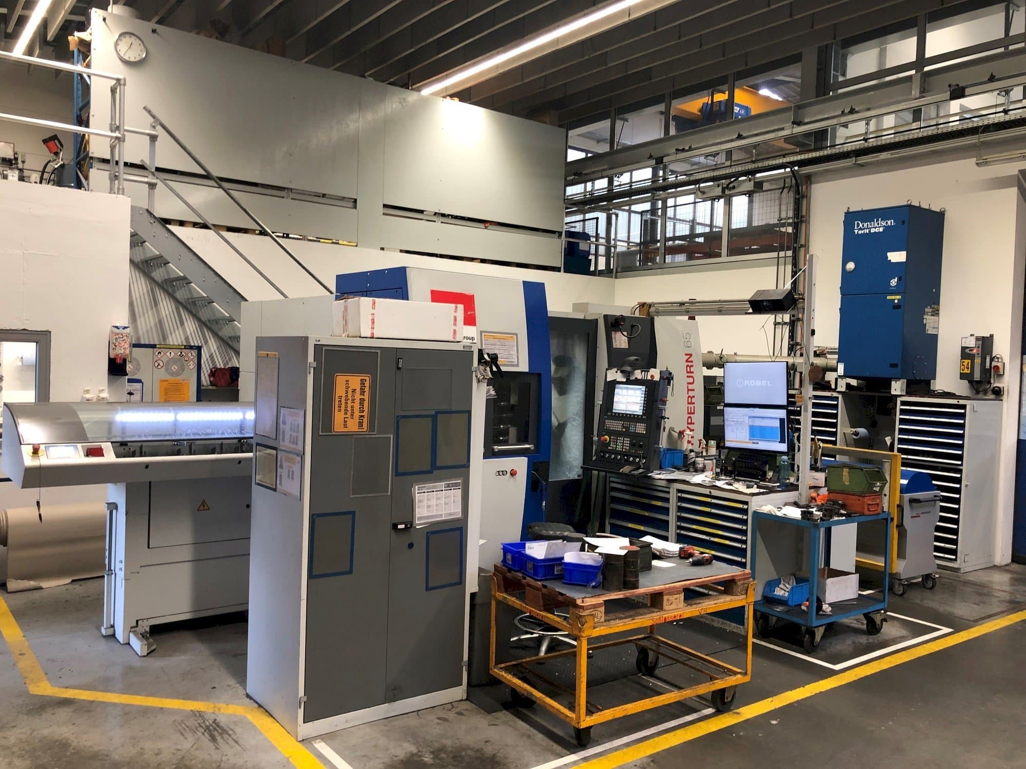 Front view of EMCO HYPERTURM 65 PM  machine