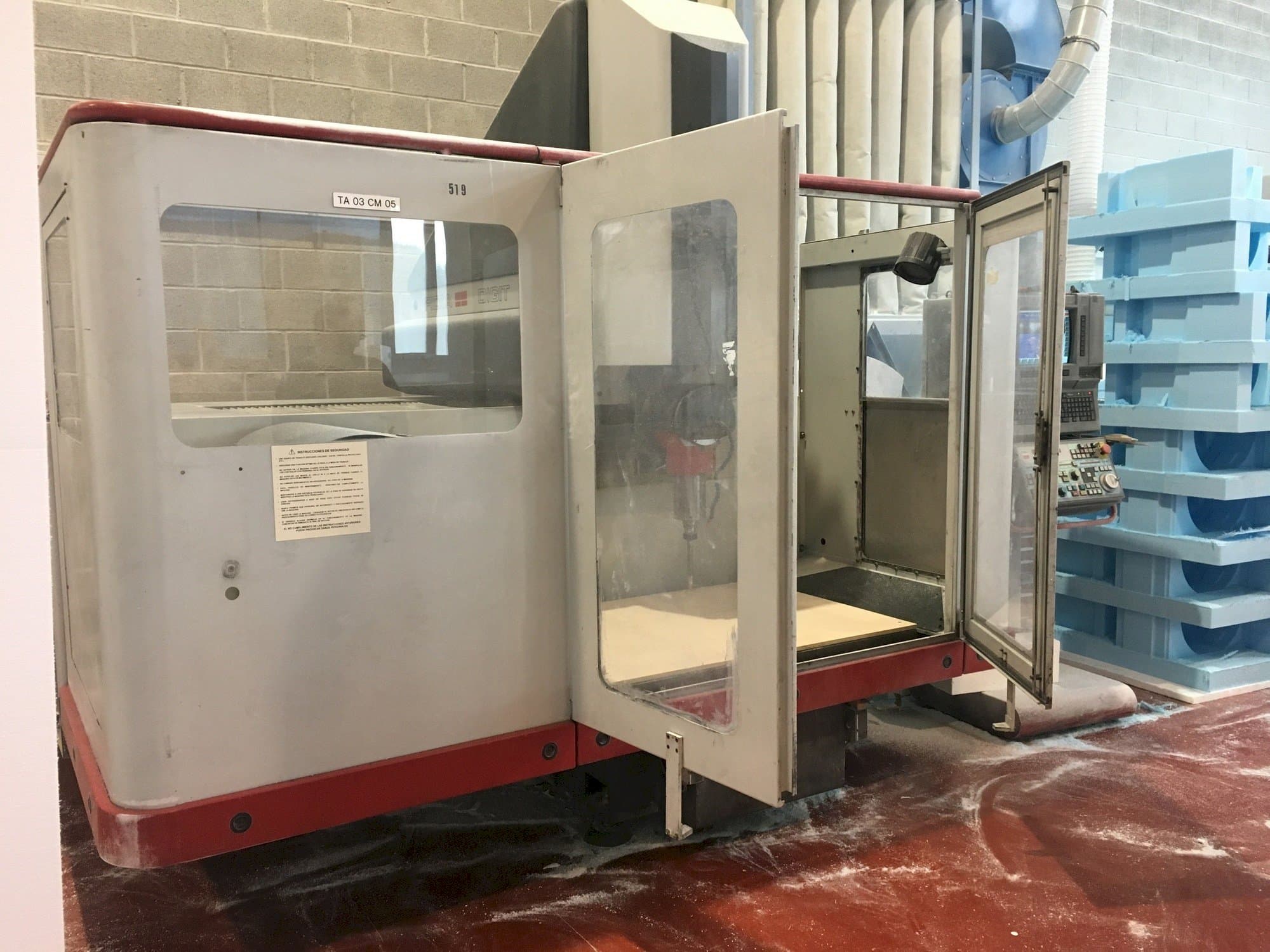 Front view of Fidia Digit 165  machine