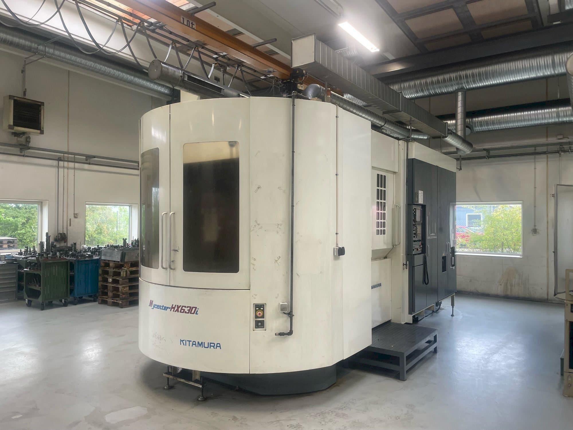 Front view of Kitamura HX630i machine