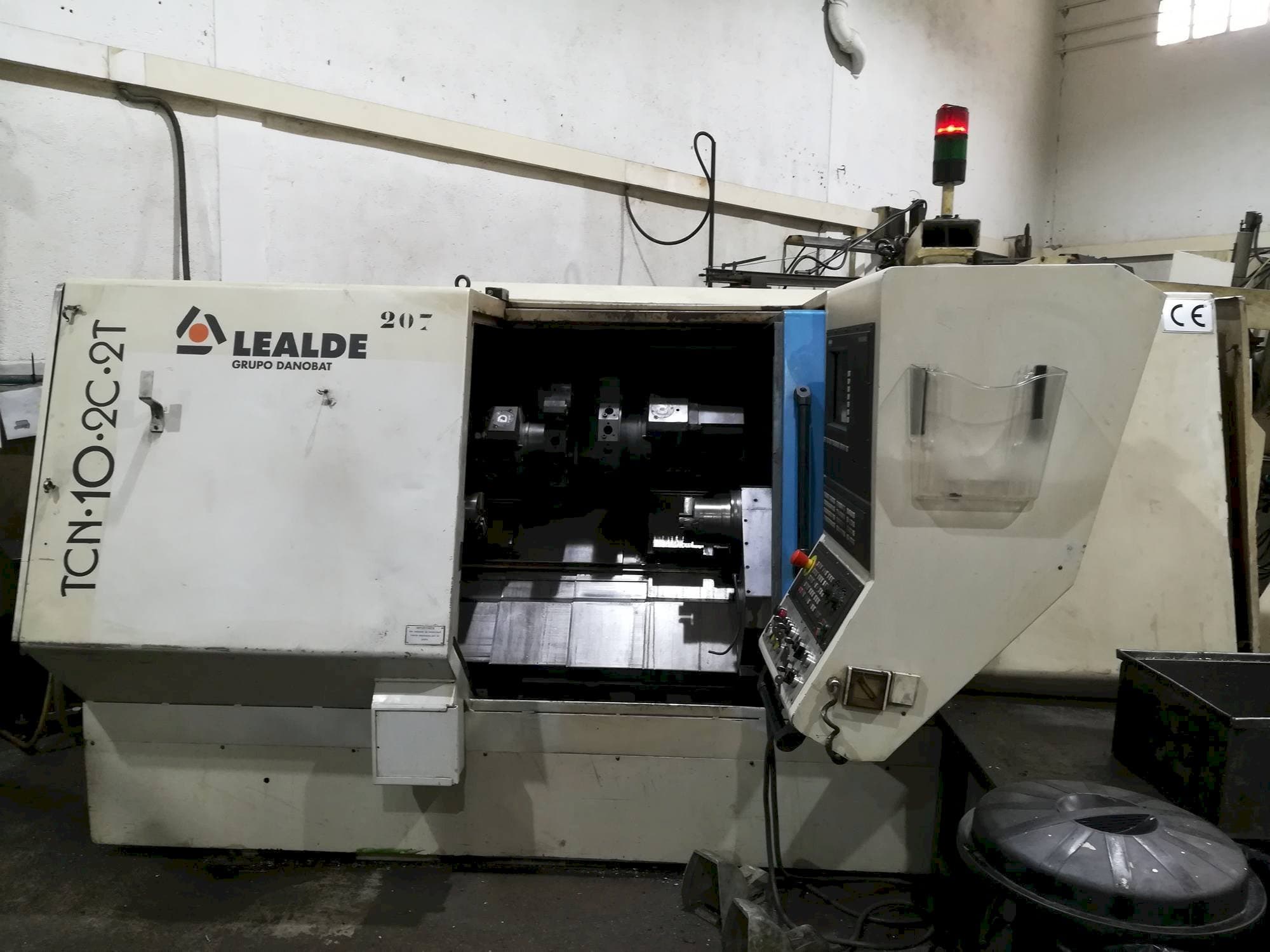 Front view of Lealde TCN 10 2C 2T machine