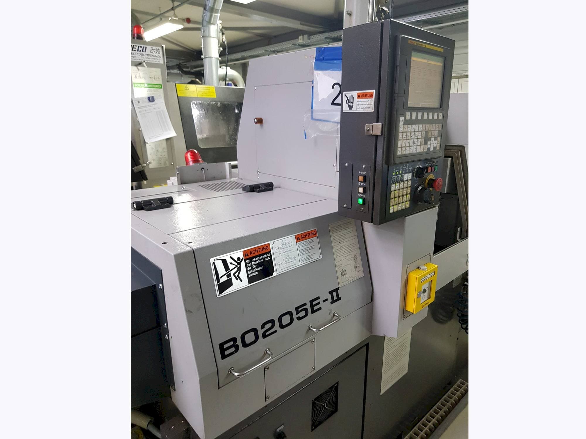Front view of TSUGAMI BO205E-II machine