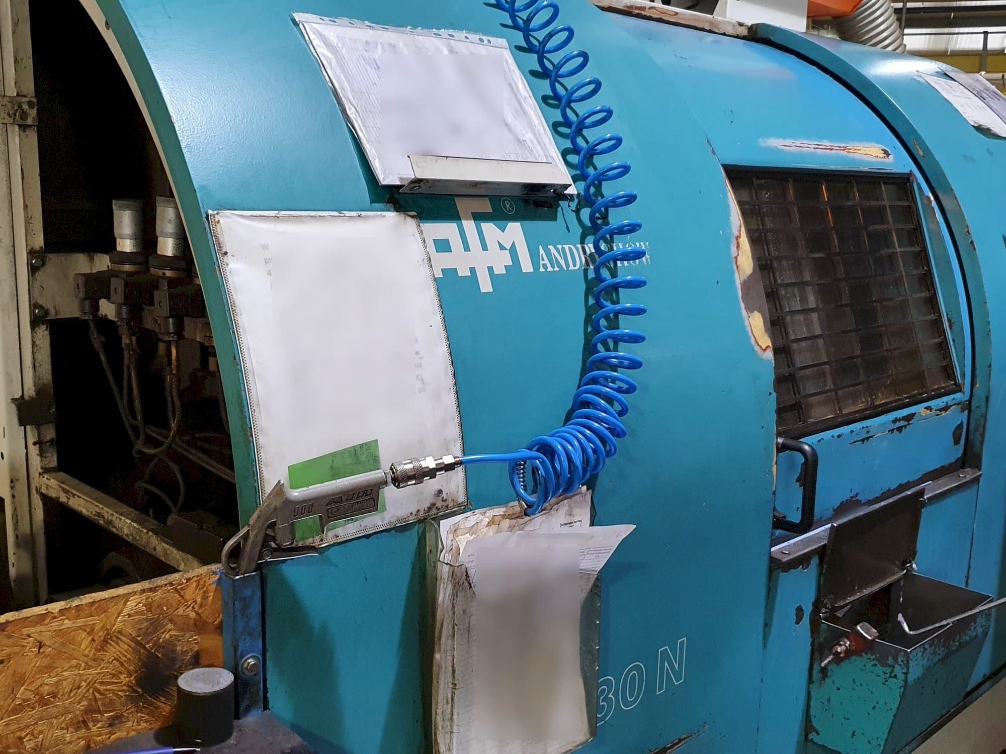 Front view of AFM TAE-30N machine