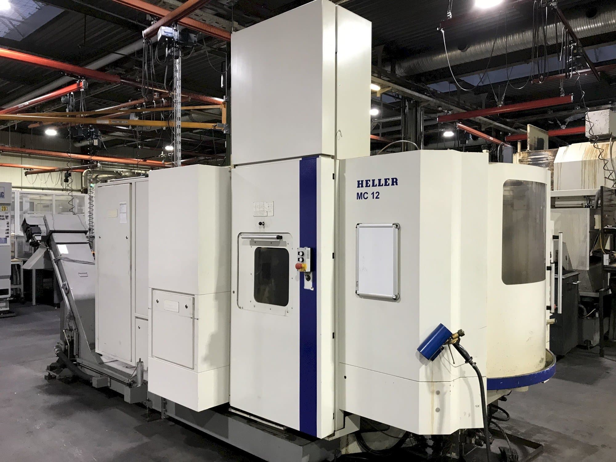 Front view of HELLER MC 12  machine