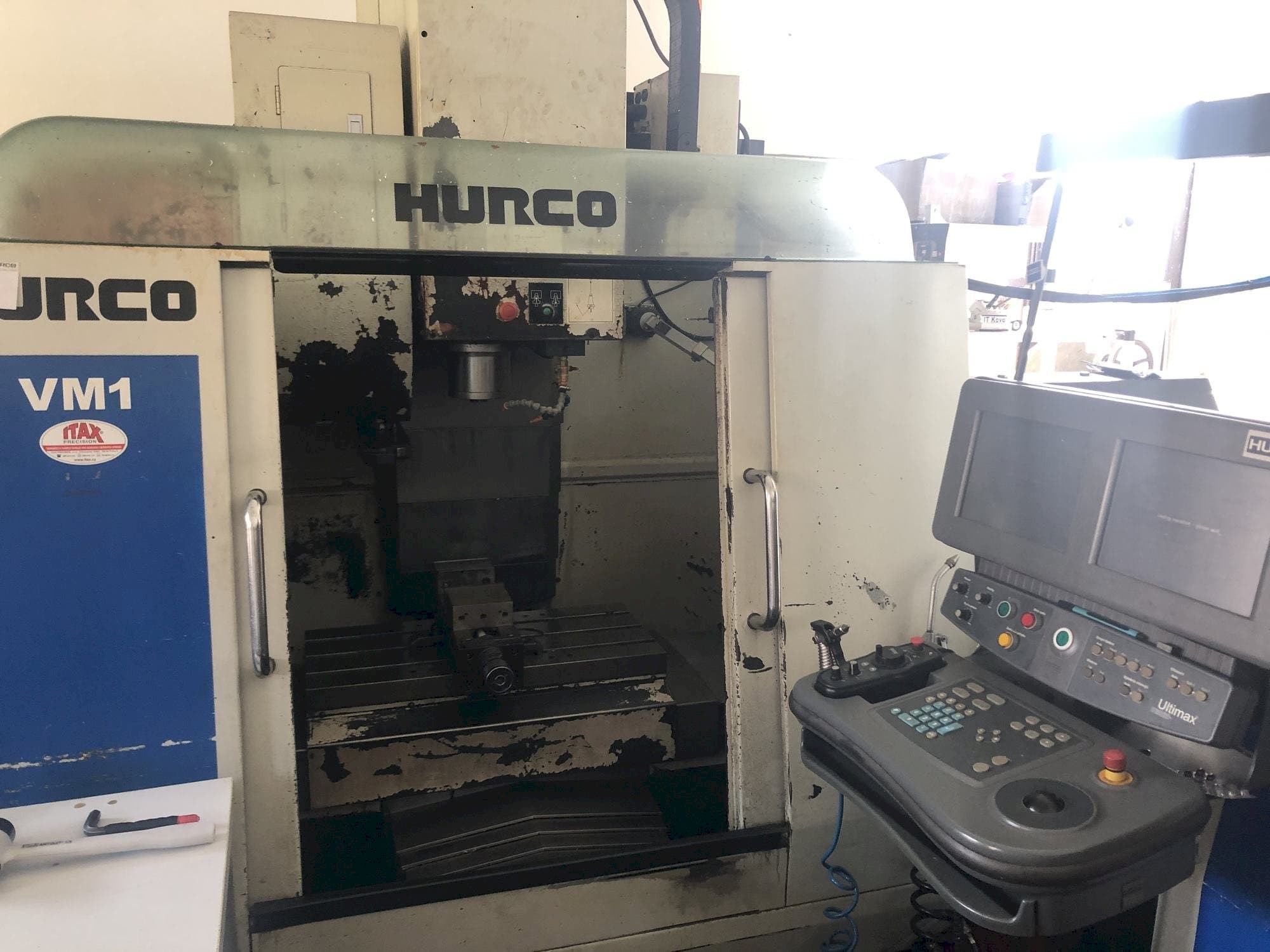 Front view of Hurco VM 1 machine