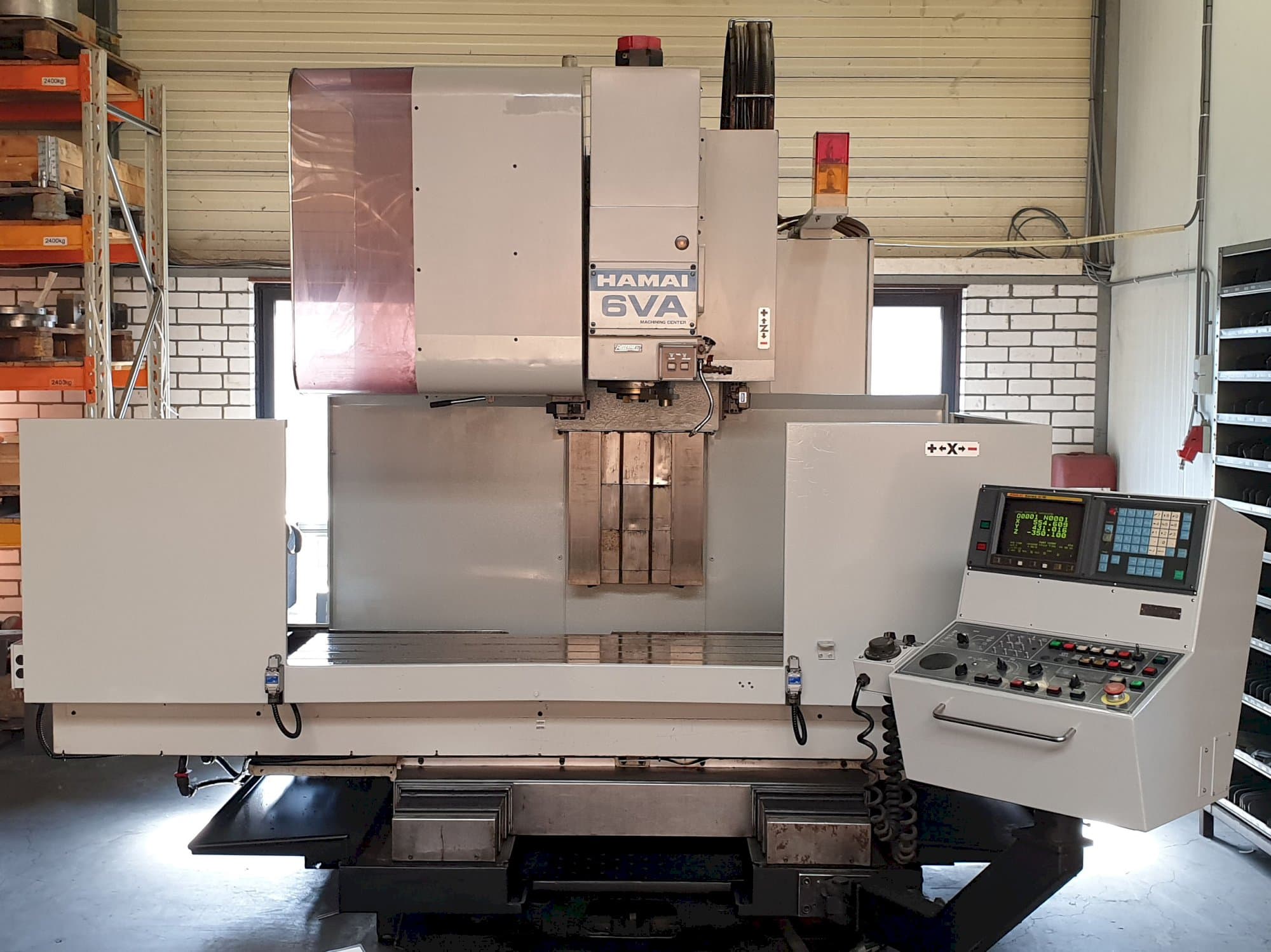 Front view of HAMAI MC-6VA Machine