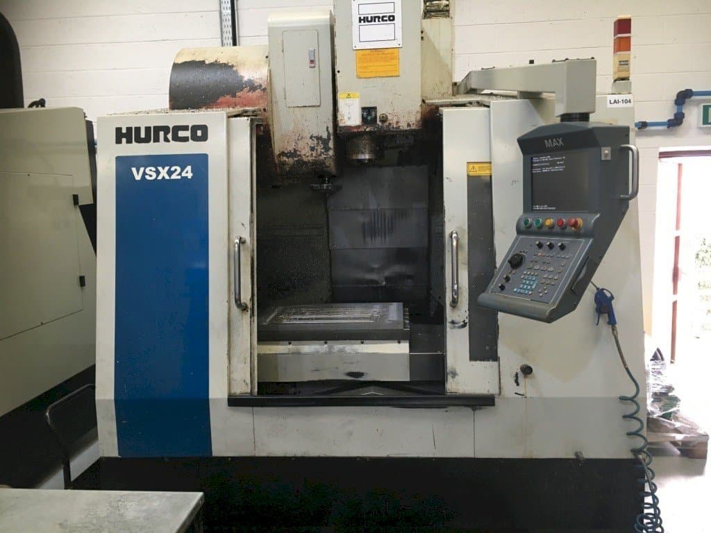 Front view of Hurco VSX24 machine