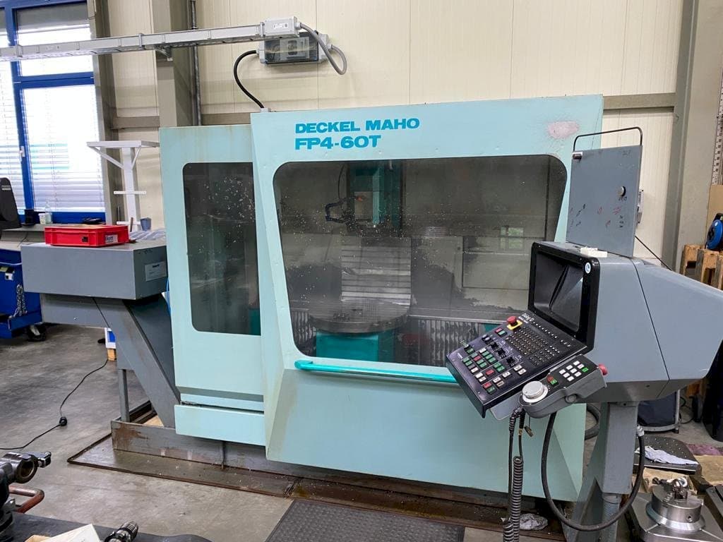 Front view of DECKEL MAHO FP4-60 T machine