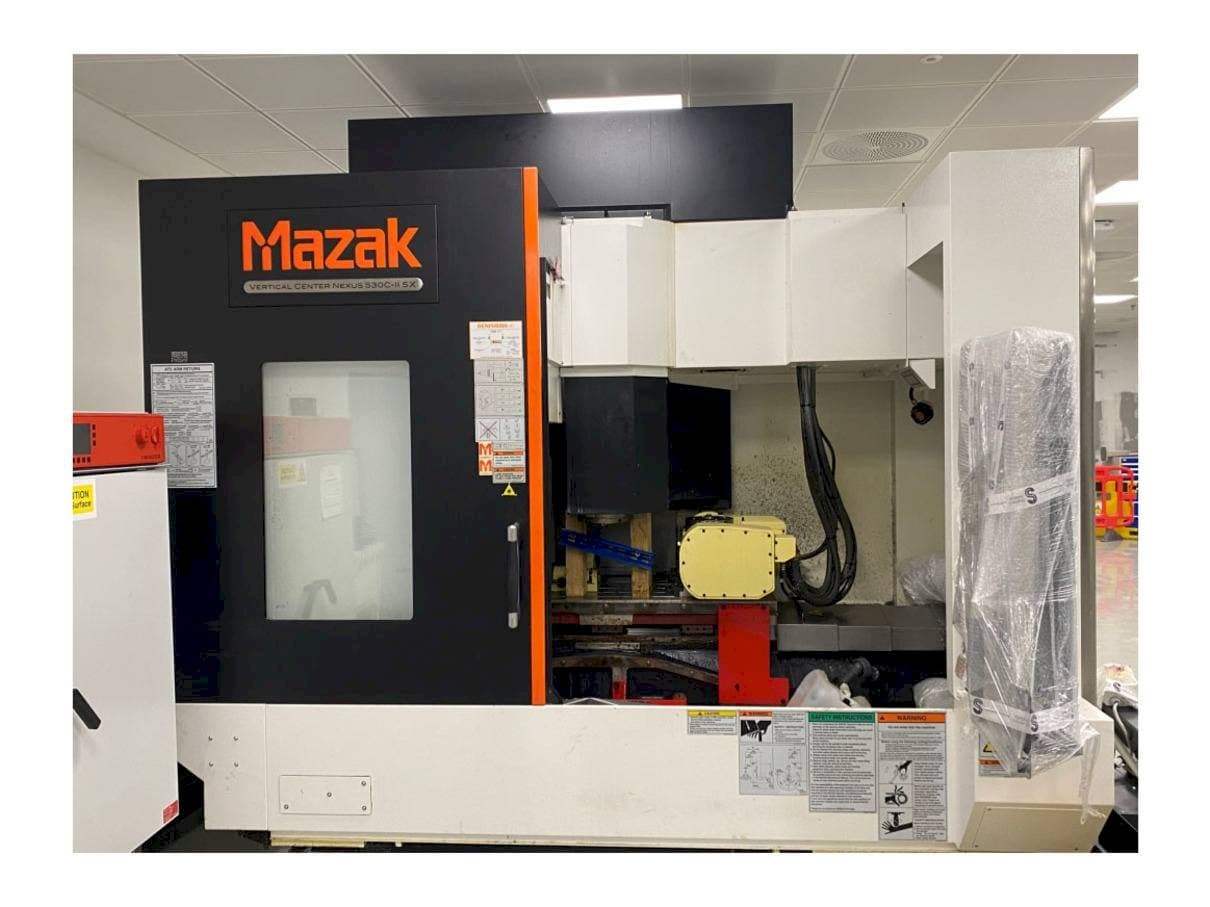 Front view of Mazak Vertical Center Nexus 530C-II 5X machine