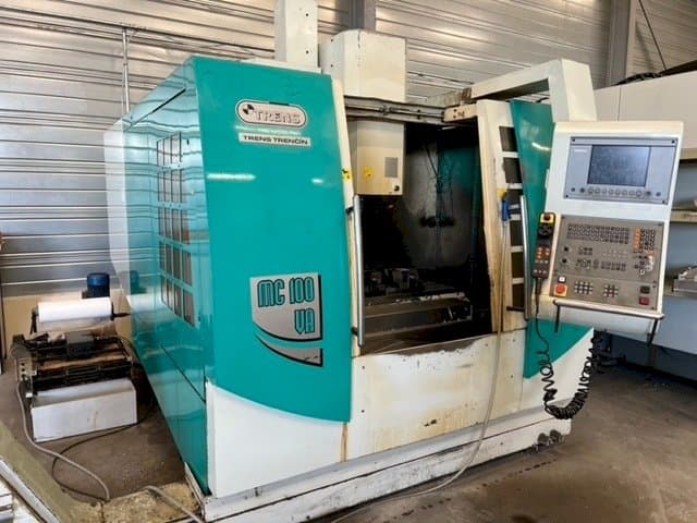 Left side view of TRENS MC100VA machine